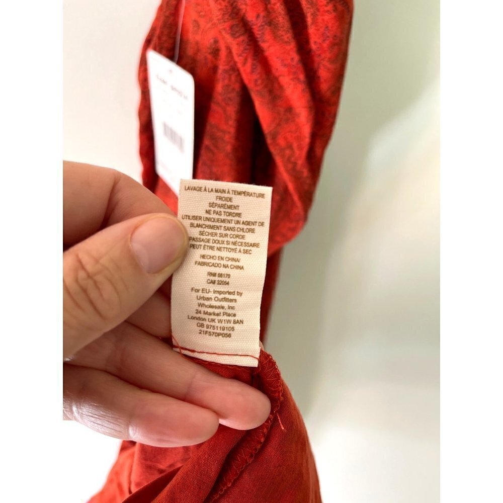 NWT Free People Womens Lounge Pants Size Small S Wide Leg Spice Combo Pure Rayon - Picture 8 of 12